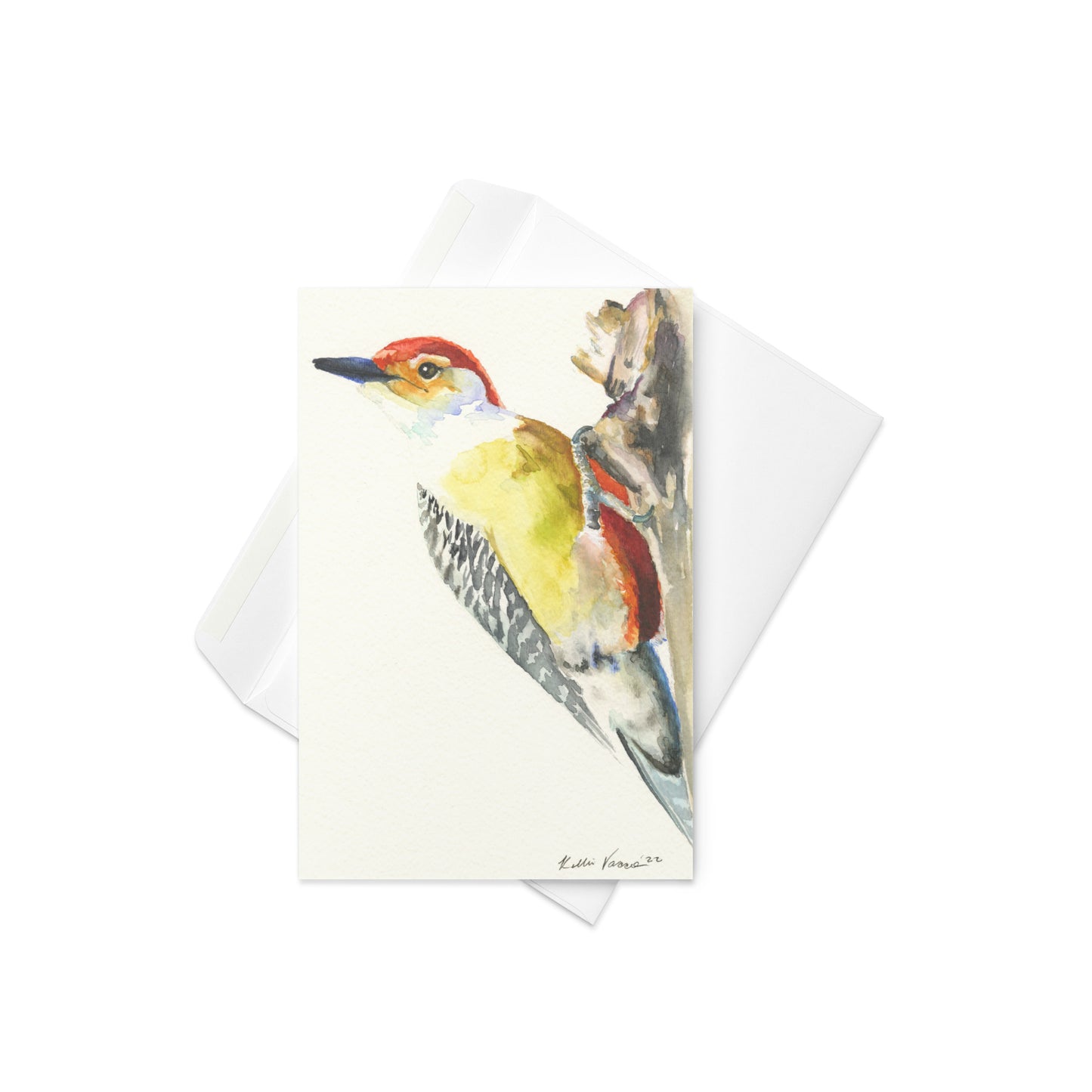 Woodpecker Greeting card