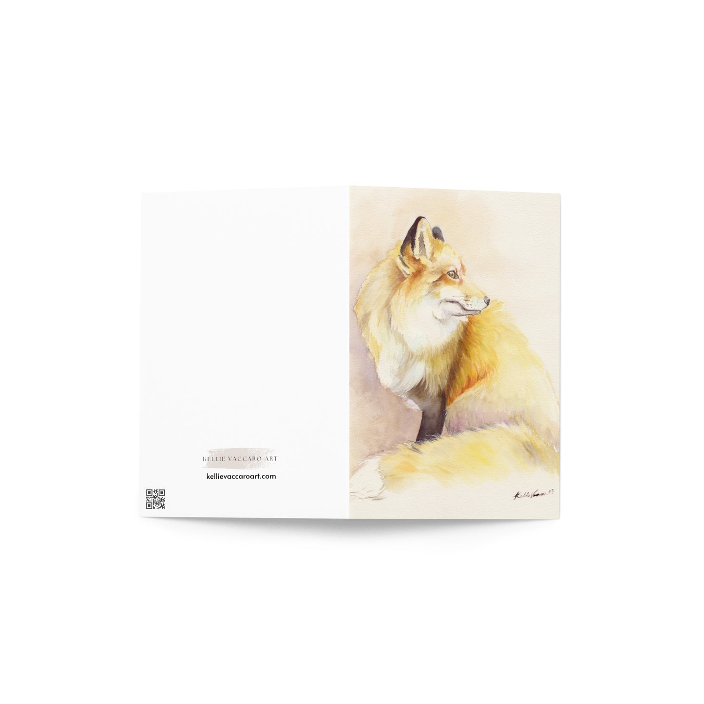 Fox Greeting Card