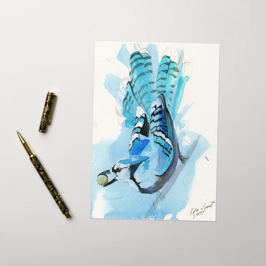 Blue Jay Greeting card