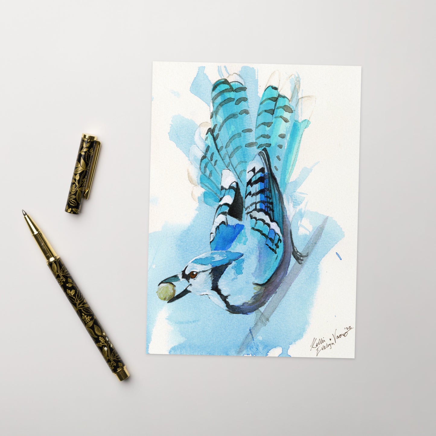 Blue Jay Greeting card