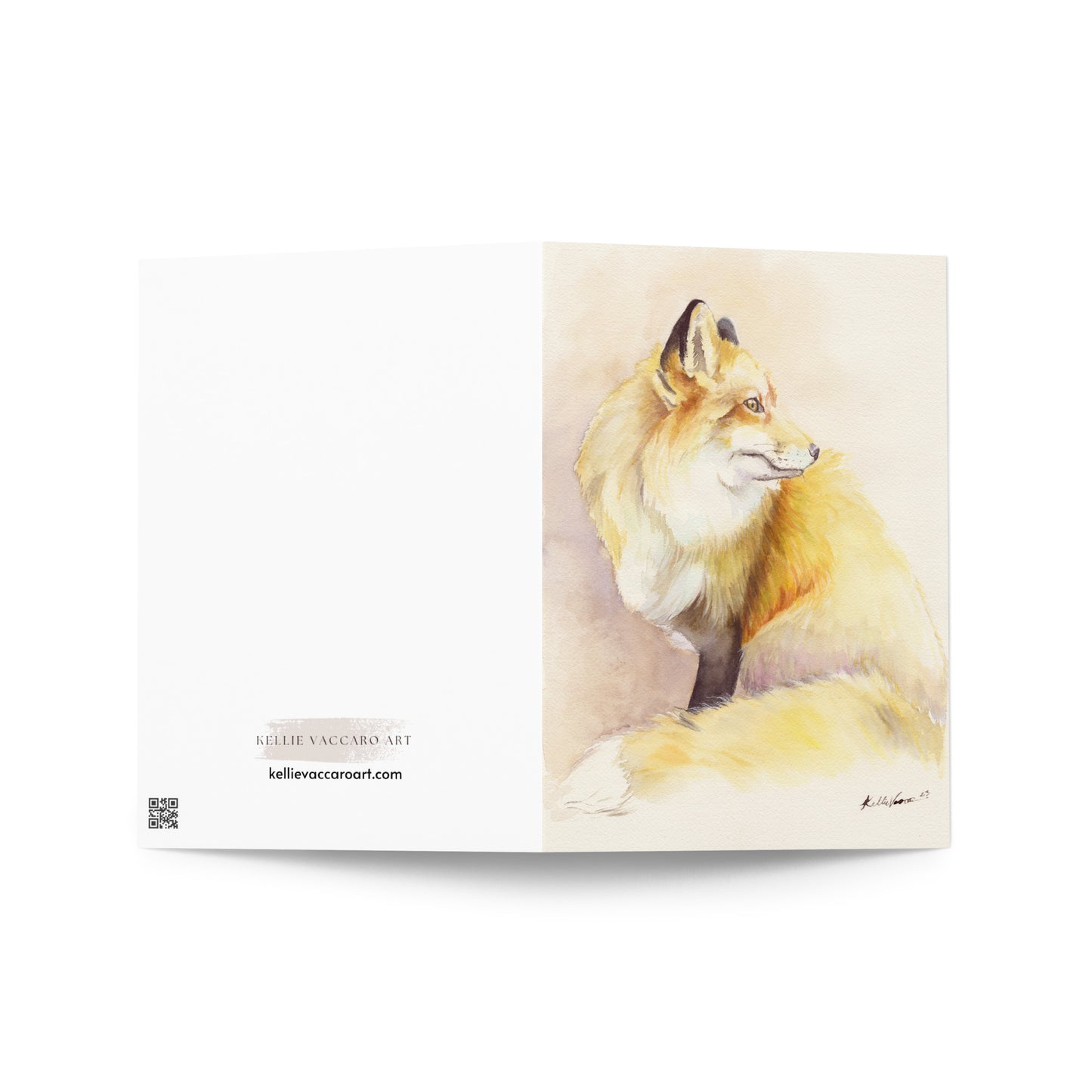 Fox Greeting Card